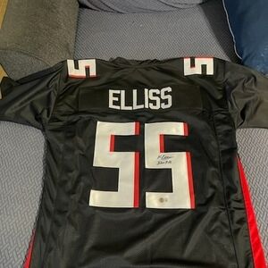 Kaden Elliss Signed Atlanta Falcons Jersey